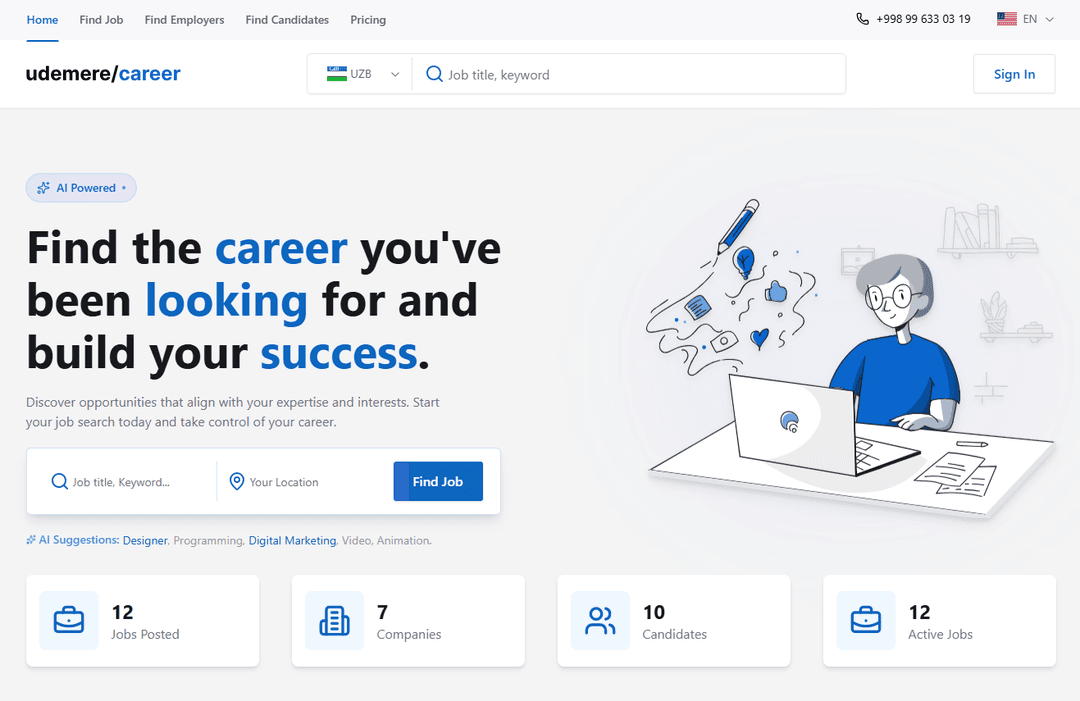 startup template